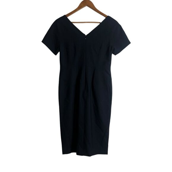 NWT! Banana republic black wool blend short sleeve dress - Picture 9 of 9